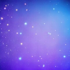 Obraz premium Glittering Blue and Purple Gradient Fantasy Sparkles Abstract Background