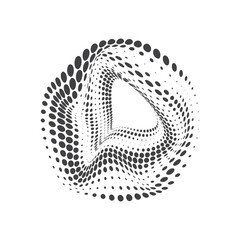 Circle Halftone Vector Art, Icons, and Graphics
