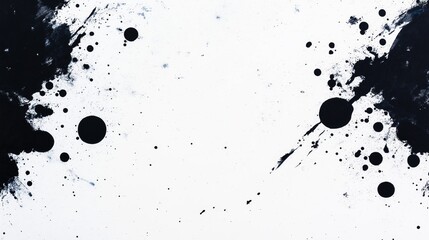 Abstract high contrast background. Black, blue and white concrete streaked banner. Cracked concrete background