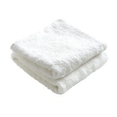 White cotton towels.