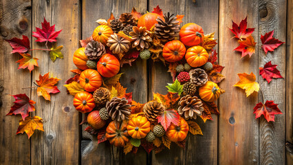 autumn wreath