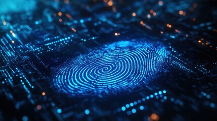 Cutting-edge biometric authentication measures leveraging fingerprint analysis for enhanced cybersecurity banner
