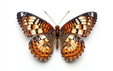 Fototapeta premium butterfly isolated on white background