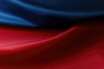 Fabric texture with smooth ripples in shades of blue and red, creating an elegant three-dimensional effect with a sophisticated interplay of light and shadow.
