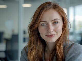 Professional Woman in Corporate Office