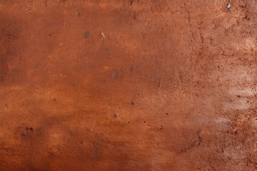 Rustic brown texture of dry clay and packed earth with uneven surface and natural earthy tones


