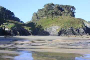 Playa de Otur en Asturias, 