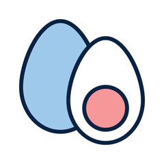 An egg, symbolizing life and food in the garden