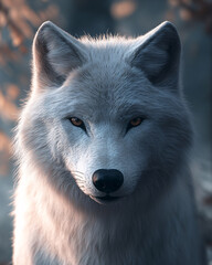 Wolf an iconic apex predator, embodies both grace and ferocity. With its sleek fur, keen senses, and haunting howl, the wolf roams the forests and plains in packs, displaying remarkable.
