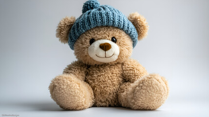 Obraz premium a teddy bear wearing a hat