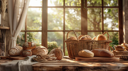 Fototapeta premium The Bread at Morning Light