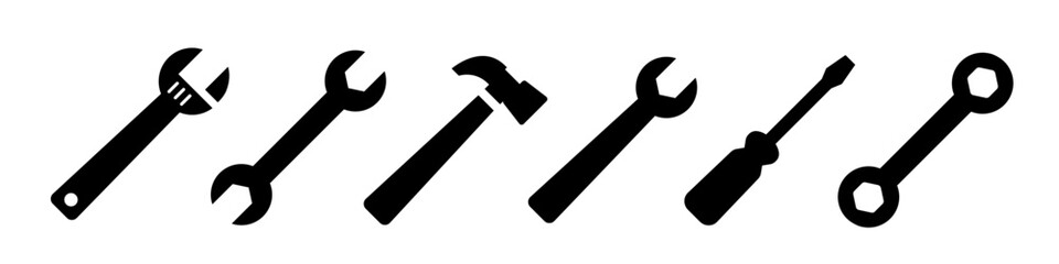 Tool icons Set of Tools icon.