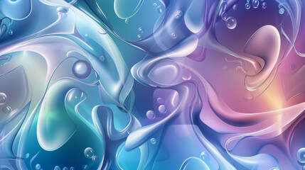 wavy abstract glass pattern background