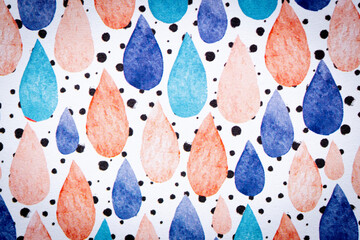Arrière plan coloré gouttes design