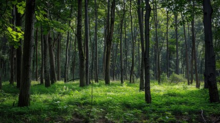 Fototapeta premium trees in the forest