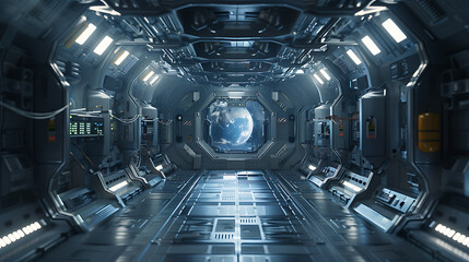 Fototapeta premium future spacecraft