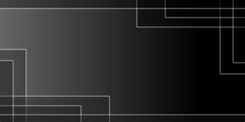 Dark green abstract background with gold lines and shadow. Geometric shape overlap layers. Transparent squares. frame dark