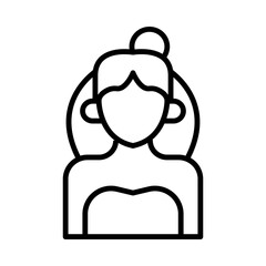 Bridesmaids line icon