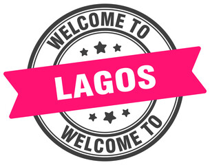 WELCOME TO LAGOS STAMP