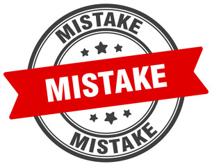 MISTAKE STAMP