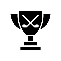 Hockey Trophy glyph icon