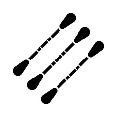 Cotton Swabs glyph icon
