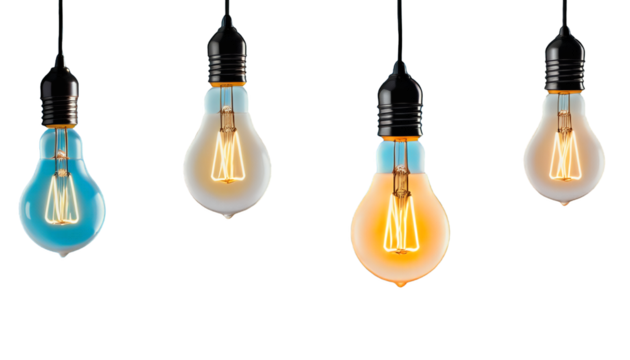  hanging glowing concept content lightbulb content marketing media creation communication strategy business idea concept market research social digital sharing background target cyberspace