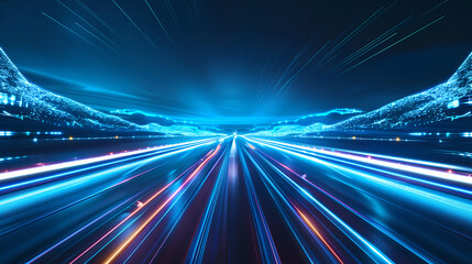 Obraz premium Technology Background