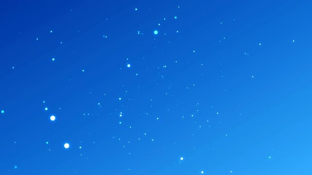blue fade background with many white dots. Perfect for presentations, web design, social media graphics, and artistic projects that require a modern touch. or overlay animation winter background.