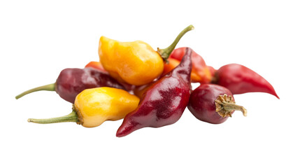 Pepper isolated on transparent background