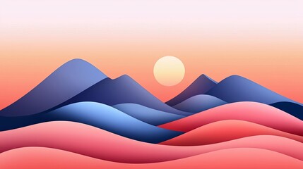 Gradient background with soft