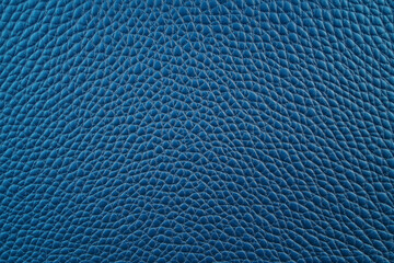Capital Dark Blue Grain Leather Texture. Background.