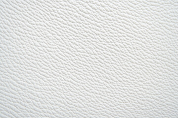 White Grain Leather Texture. Background.