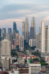 Obraz premium Kuala Lumpur Skyline, Malaysia