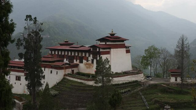 Trongsa dzong, Trongsa District, Trongsa, Bhutan