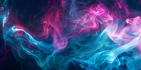 Fototapeta premium Colorful Abstract Smoke Art