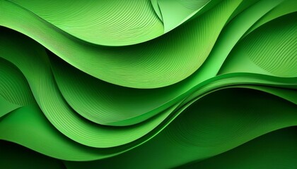 green background