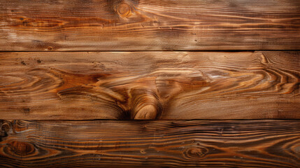 Fototapeta premium Aged brown wooden boards creating rustic background texture