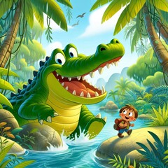 Adventurous Alligators: A Family Journey Through the Jungle