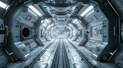 Fototapeta premium future spacecraft