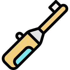 Vector Icon Electric Toothbrush, Hygienic, Toothbrush, Healthcare, Electric Brush, Electric