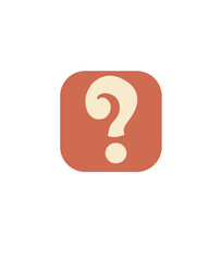 Punctuations mark dot comma question illustration sticker stamp