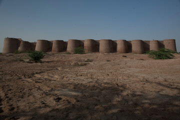 DERAWAR FORT, PAKISTAN , Clay bricks fort