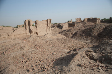 DERAWAR FORT, PAKISTAN , Clay bricks fort