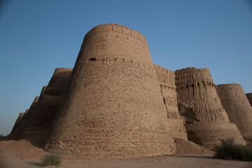 DERAWAR FORT, PAKISTAN , Clay bricks fort