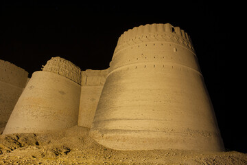 DERAWAR FORT, PAKISTAN , Clay bricks fort