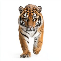 Obraz premium Tiger Walking Close-Up.