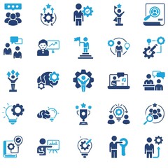 Project management banner web icon  concept with icon of human resources, risk, scope, cost, communication, time and procurement