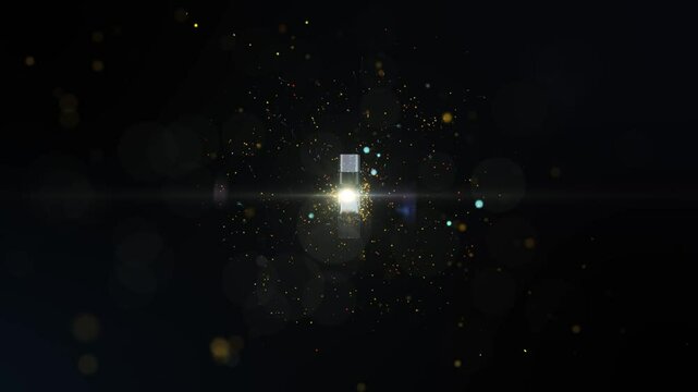 New Year countdown 2025. Silver 10 Countdown 2025 New year 4K animation on Black background - Silver 2025 Happy new year greeting - Happy 2025 New year - TEN countdown