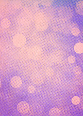 Purple bokeh vertical background for Banner, Poster, ad, celebration, event and various design works